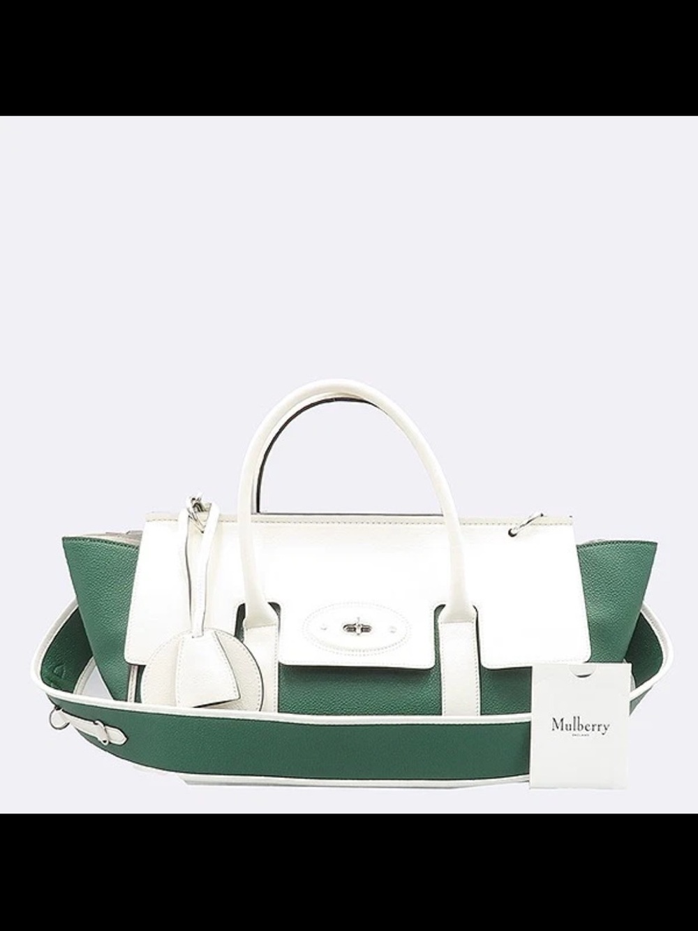 Mulberry HH8273 Richard Malone Triangle Bayswater Tote Bag Shoulder Strap 2-Way